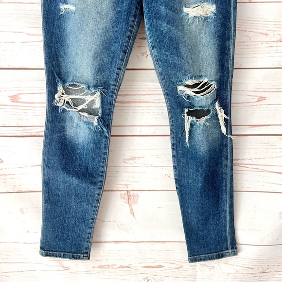 Joe’s Jeans Keagan Super Soft Destroyed Skinny Stretch Jeans 26 - Picture 4 of 14